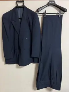【美品】秋冬用 LONNER スーツ上下セット L相当
