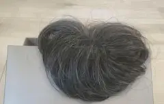 MALIBU グレー ポイントウィッグＳサイズクリップ付き