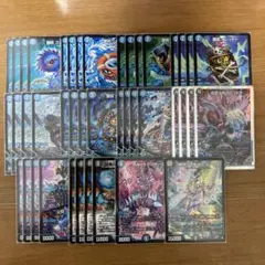 美品 デュエマ 青魔導具 青黒魔道具 デッキ パーツ ゼニスザーク ギルーギリン