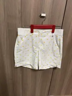 CHERVO ゴルフパンツ ホワイト　レモン柄