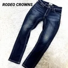 RODEO CROWNS ロデオクラウンズ　スリムストレッチジーンズ 濃紺