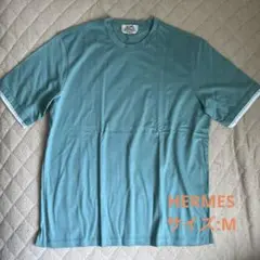 新品未使用 エルメス 無地Tシャツ サイズM 箱あり