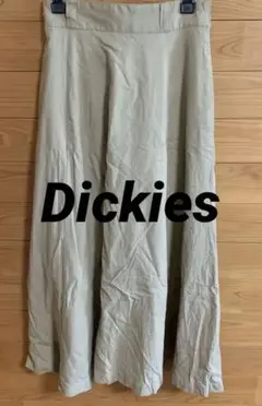 Dickies チノ　フレアスカート　ポケット付き　ディッキーズ　ベージュ　L