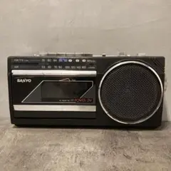 レトロ ラジカセ SANYO MR-A5(K) 【未使用、未開封】 ☆80s 昭和レトロ☆ ラジカセ SANYO MR-A5 ワイドFM 新品 - メルカリ