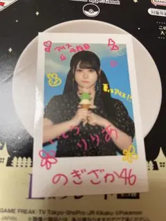 乃木坂46 NOGI CAFE 乃木カフェ ポラロイド風ステッカー　伊藤理々杏①