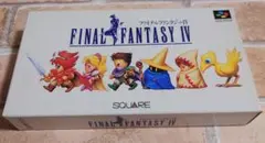 FINAL FANTASY IV　スーパーファミコン　ソフト　箱付き　説明書付き