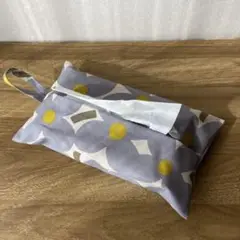 ボックスティッシュカバー【よもぎグレー】