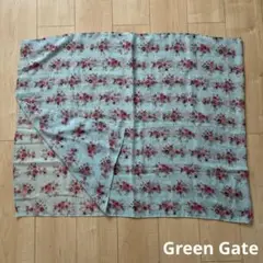 Green Gate 薄手花柄大判ストール