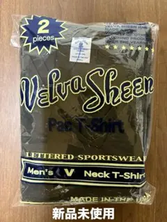 Velva Sheen VネックTシャツ 2枚セット黒、グレー【新品未使用】