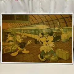 レア　ディズニー　コルクペーパー　ジグソーパズル　ルイジアナストア ミッキーマウス コルクペーパージグソーパズル ルイジアナストア