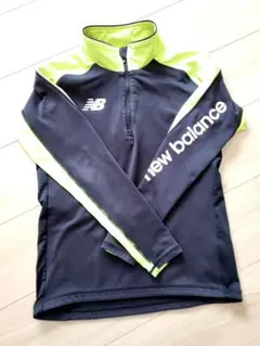 new balance ジップアップピステ ネイビー/ライム