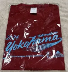 横浜マラソン2024参加賞Tシャツ