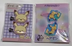ポケモン ピカチュウ ヘアピン ヘアクリップ