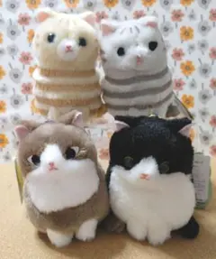 ハチワレねこのモリー ぬいぐるみ