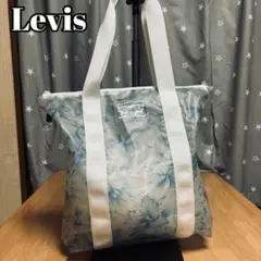 Levis（リーバイス）ジッパートートバッグ クリアフローラル