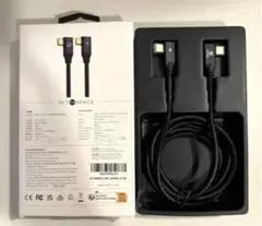 SET M SPACE Lightningケーブル 2m ブラック 新品未使用