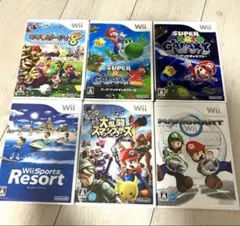 Wii ソフト6本まとめ売り