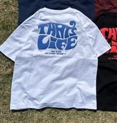 THAT'S LIFE ホワイト Tシャツ