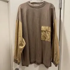 PUBLIC TOKYO ポケット付き 長袖Tシャツ ユニセックス