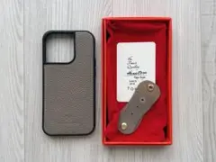 HANATORA iPhone14pro ケース カバー 本革 レザー