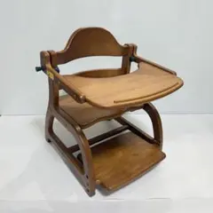 大和屋　すくすくローチェア　ブラウン