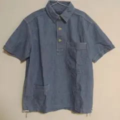Nigel Cabourn　ナイジェルケーボン　半袖　プルオーバー　シャツ　訳有