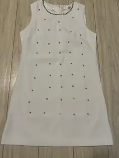 ビジューミニドレス
