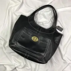 COACH ショルダーバッグ 肩掛け 黒