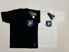 uniform experiment カラフルポケットT白　カラーチャート