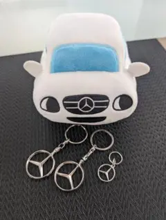 メルセデスベンツ　ぬいぐるみ　車 ノベルティ　非売品　ベンツ　ベンツ君