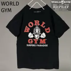 極美品 ワールドジム Tシャツ WORLD GYM 公式 オフィシャル