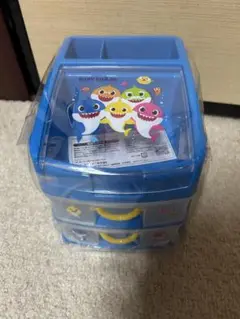 ベイビーシャーク　ミニチェスト　引き出し収納　小物収納　小物入れ