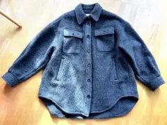 【美品】OSHIMA REI CPOシャツジャケット