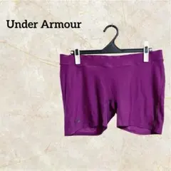 Under Armour パープル ショートパンツ スポーツ ランニング【M】
