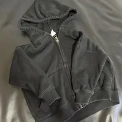 ZARA kidsブラック フード付きパーカー 12-18ヶ月