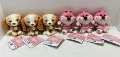 ディズニーキャラクター　ミルキーボア　パールマスコット　6点セット