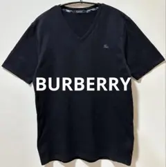 BURBERRY バーバリーブラックレーベル　VネックTシャツ