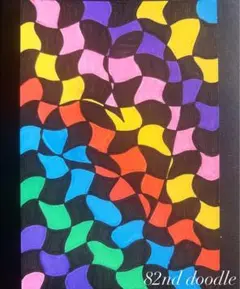 #82 抽象画 原画