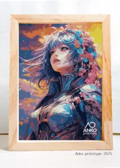 インテリアアート02：夢見るアンドロイド