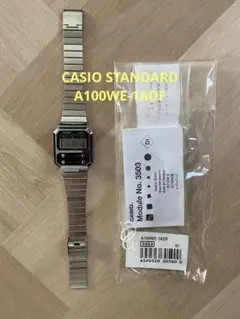 【美品】 CASIO STANDARD A100WE-1ADF