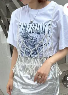 used lattice ラティス パールフリンジビスチェ パール