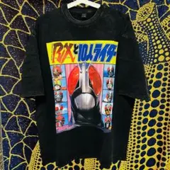 特撮 仮面ライダー レトロ メンズ Tシャツ 新品 映画XL 2XL ブラック