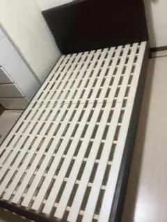 ニトリ　木製セミダブルベッドフレーム