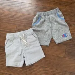 GAP ストライプ柄 ハーフパンツ、champion ハーフパンツ　100センチ