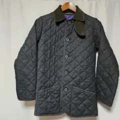 Mackintosh　ウールキルティング中綿ジャケット　チャコールグレー34