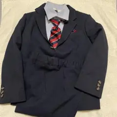 ネイビー フォーマルスーツ 120cm ネクタイ付き
