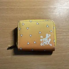 鬼滅の刃イエロー三角形デザイン財布