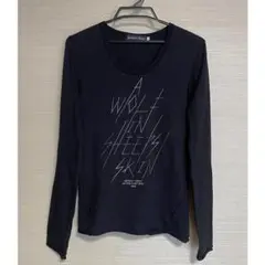 JOHNNY WOLF ジョニーウルフ プリント Tシャツ ブラック (1)