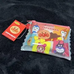 アンパンマン ブロック柄コインポーチ
