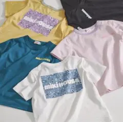MIKI HOUSE 100cm 青 Tシャツ